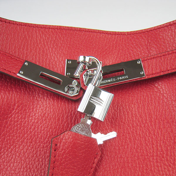 Replica Hermes Jypsiere 34 Togo Leather Messenger Bag Red H2804 - 1:1 Copy - Click Image to Close